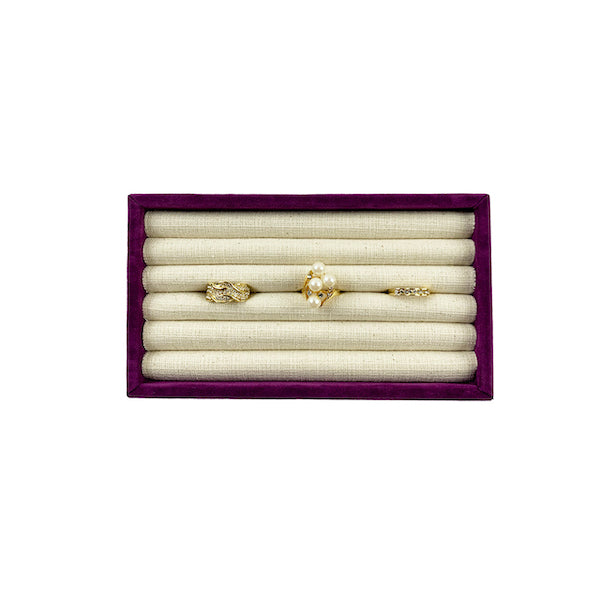 RING TRAY WITH COTTON CLOTH