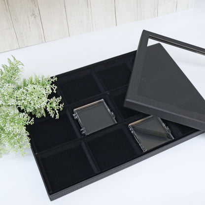 PAPER BOX WITH WINDOW FOR GEL CASE
