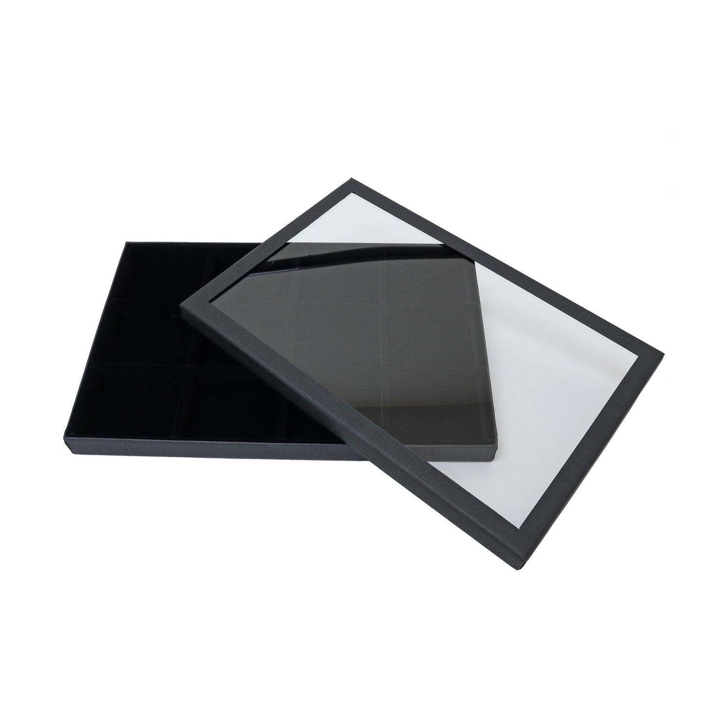 PAPER BOX WITH WINDOW FOR GEL CASE