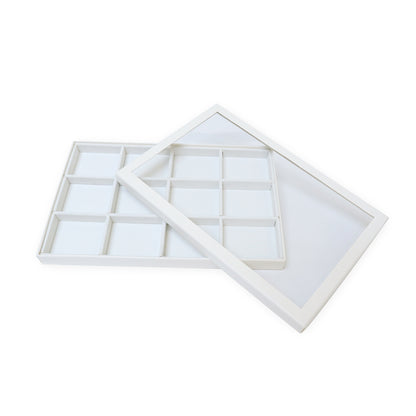 PAPER BOX WITH WINDOW FOR GEL CASE